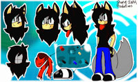 [OFFICAL] ShaneProductions ref! by ShaneProduction2014 - male, hybrid, reference sheet, reference, futuristic, mobian, shane the hybrid, shaneproductions2014