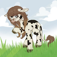 Say Hello to Mary The Holstein Dairy Cow by Snowfirechakat - female, cow, holstein, dairy, mlp:fim