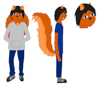 Stuart by Oxodraw - male, squirrel