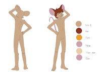 Daisuke Kishō Kennosuke by FurryLinette - mouse, character sheet, character profile, my character, furrylinette