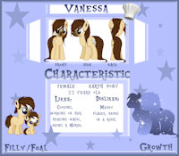 Vanessa by Snowfirechakat - female, mlp, earth pony