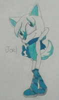 Joel the Husky by SonicAnon - husky, male, sonic, sonic the hedgehog, sonic oc