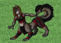 My Fursona, Sabrina by sextaur14 - female, wolf, taur, modular, sabrina, bwoah, taur inc