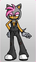 Denise the Hedgehog by GurahkWeavile - female, stripper, hedgehog, daughter, exotic, slut, shadow the hedgehog, fancharacters, shadamy, exotic dancer, lovechild, sonic fanon characters, shadowxamy, shadow x amy