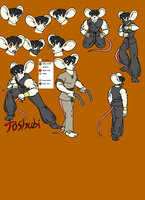 Toshubi by Toshubi - male, mouse, ninja, rodent