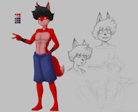 Hao Yukinoto (2018 Design) by Hidden - fox, boy, male, young, character design