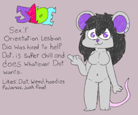 Jade the mousey by BunnyQueen - female, reference sheet, adult, mouse, ref, ref sheet, big breasts, big boobs