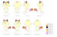 Daisy Suzuki Reference Sheet by jahubbard1 - diaper, female, meowth, pokémon