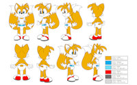 Tails the Fox Reference Sheet (by tato) by jahubbard1 - diaper, fox, male, kid, child, ref, ref sheet, miles tails prower, diaperkid