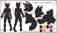 My Dracul Reference Sheet by DraculKuroHemming - wolf, male, kuro, hemming, dracul