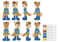 Tails the Fox's Dad Reference Sheet (by tato) by jahubbard1 - fox, male, dad, amadeus prower