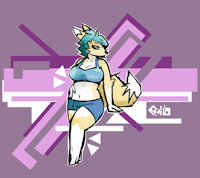 Akiza Graymon by Thomaswriter2 - female, digimon, fat, chubby, oc, pokemon academy