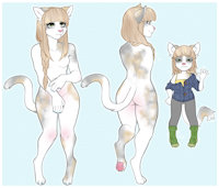 Olivia Gears by Thomaswriter2 - female, oc, domestic cat, orcadragon storyline