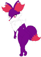 Siera The Braixen V2 [LightningUmbyExp626 in D.A] by MangledFuntimeWolf - fox, female, pokemon, heterosexual, shiny pokemon, pokemon oc, braixen