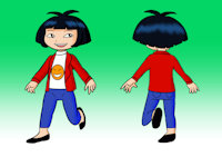 Yukari (reference sheet) (TV Version) by achthenuts - female, cartoon, human, yukari, tommy e oscar, tommy and oscar