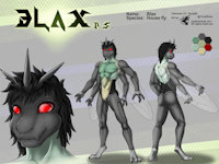 ref473/ Reference: Blax by darkgoose - male, commission, sheet, ref, insect, fly, darkgoose, reference, sfw, rs, house-fly
