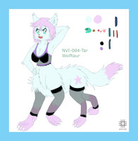 Tar the Wolftaur[Default_20191228] by NVI2019 - female, wolf, taur, wolftaur