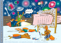 Fox Calendar 2020 - January by Micke