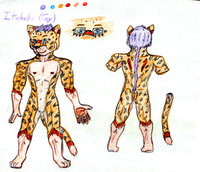 Tay Ref by Itallo - male, jaguar, refsheet, geek