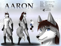 ref501/ Reference: Aaron (V1 SFW) by darkgoose - fox, male, commission, sheet, ref, canid, darkgoose, vulpine, reference, sfw, rs