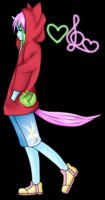 My Little Pony Op: MusicByte by KoCorona - male, shorts, horse, equine, pony, shoes, hoodie, nothing, dressed up, fluttershy, my little pony friendship is magic, mlpfim, soarin, pacing, bigmac