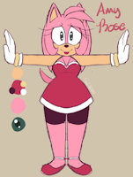 AU Amy Rose by SuetonicSonic - girl, female, character sheet, hedgehog, rose, sonic, rodent, mammal, amy, amy rose, alternate universe, sth, character design, au, amy the hedgehog, amyrose, character profile, sonic au, infamy, amy rose the hedgehog, amythehedgehog, amyrosethehedgehog, infinamy