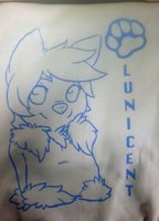 Sweatshirt by Lunicent - raccoon, male, panda, sweatshirt, lunicent, sweatshirt design