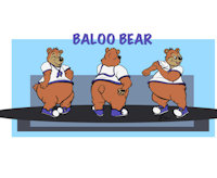 New Baloo Character Sheet by myself. by Baloobear - butt, husky, male, bear, gay, belly, fat, tail, chubby, round, bottom, sailor, fat furs, tubby, baloo, bottom heavy, round belly
