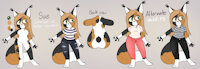 Sue Reference 2020 [OUTDATED] by SuetonicSonic - girl, cat, feline, female, reference sheet, feminine, anthro, furry, ref, reference, calico, anthropomorphic, reference page, domestic cat, felid, sfw, referencesheet, felidae, furryart, furryartist, suetonicsonic, she/her