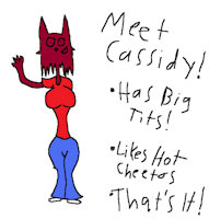 Cassidy OC by inkbunnyscaresme - cat, female, character sheet, original, anthropomorphic, original character, anthropomorphic cat