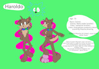 Haroldo by Lenago - dog, comic, male, humor, reference, sfw furry art