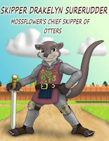 Confident Skipper of Otters by Chucky - male, otter, redwall, skipper of otters