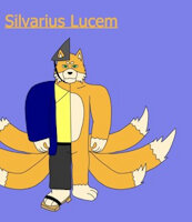 New Silvarius Ref by FartgodAnubis - fox, kitsune, male, sheet, ref, vulpine, reference, portraits, artwork (digital), silvarius, lucem