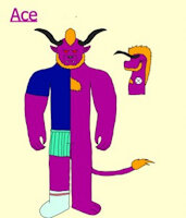 New Ace Ref by FartgodAnubis - male, monster, ace, exotic, sheet, ref, reference, behemoth, portraits, artwork (digital)