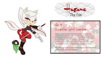 Hagane the Fox by colormute - sword, fox, female, sonic fan character, sonic oc, hagane the fox