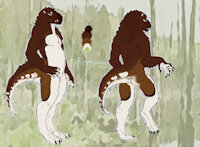 Jojo the dinogorgon by Reppjongg - anthro, mammal, prehistoric, ambiguous gender, mammalia, dinogorgon, gorgonops