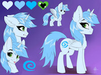 Icefumy MLP Reference by Icefumy - magic, reference sheet, herm, pony, my little pony, alicorn