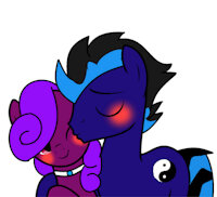 Yuuto Yang and Jennifer Love by RayFox804 - girl, boy, couple, mlp