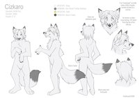 Cizkaro ref sheet by Keihound by cizkaro