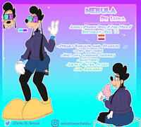 Nebula Ref Sheet 2020 by Toonsexual - dog, female, canine, toon, lesbian, referencesheet, disney oc, goofsona, goofysona