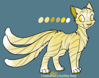 Kalguksu by ShermanPuffShark - yellow, cat, female, noodle