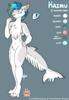 Kaimu by ShermanPuffShark - female, hybrid, white, cat shark