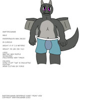 Project Revival 1 by BarterChain65 - partially clothed, boxers, bulge, partial nudity, minecraft, male solo, ender dragon