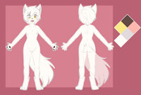 Hector ref 2020 by Firstloli - wolf, male, teen, arctic wolf