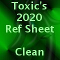 Toxic the Goodra 2020 Reference Sheet (Clean) by Dragon122 - herm, hermaphrodite, toxic, goodra