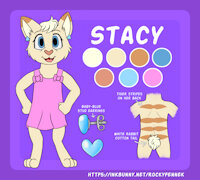 Stacy Bengal by BengalKat - cabbit, female, hybrid, reference