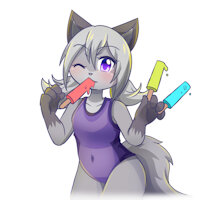 YCH - Misty with Popsicle by Vio023