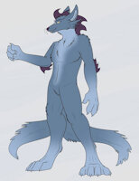Arthur (story character) by Harleking - dragon, fox, kitsune, male, hybrid, character sheet