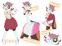 Nieve by NieveCreciente - babyfur, diaper, cat, diapers, diaperfur, japanese bobtail, nonbinary