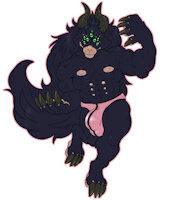BEAST Mutatio by PreciousRat - male, muscular, monster, speedo, huge, multi nipple, beast mutatio